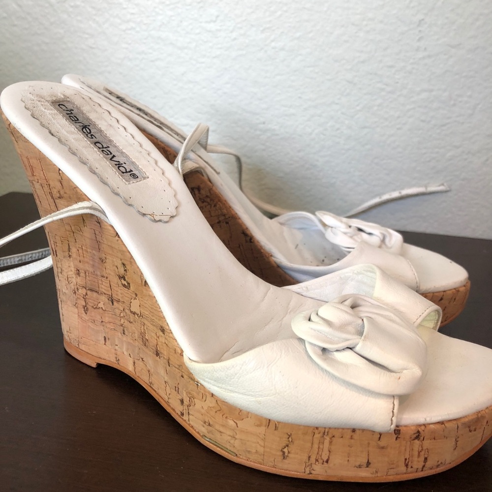 Charles David Wedge Sandals